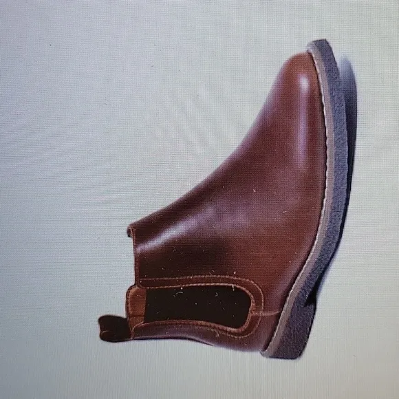 DEER STAGS ZANE CHELSEA BOOT BROWN KIDS 7 YOUTH NEW
