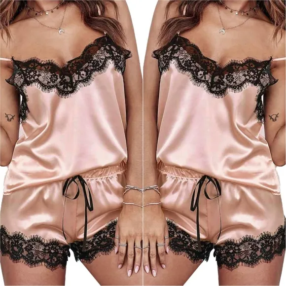 Delicate Dreams Sleep Set - Champagne