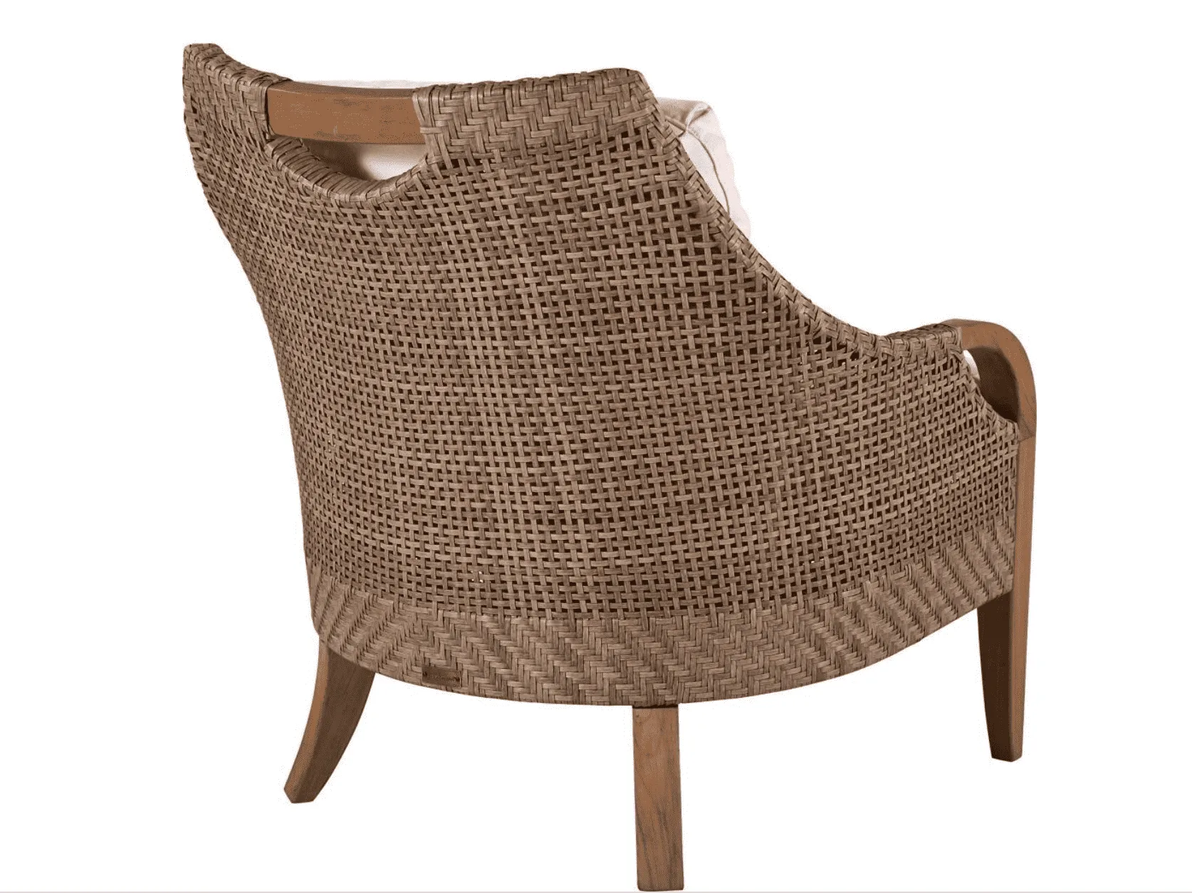 Eastern Shores Woven & Teak Outdoor Chair