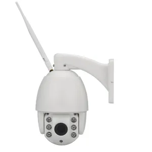 EasyN HD Dome Camera - 1080P, PTZ, 5x Optical Zoom, Night Vision, IR Cut, 1/2.7 Inch Sony CMOS, Weatherproof, Android   iOS
