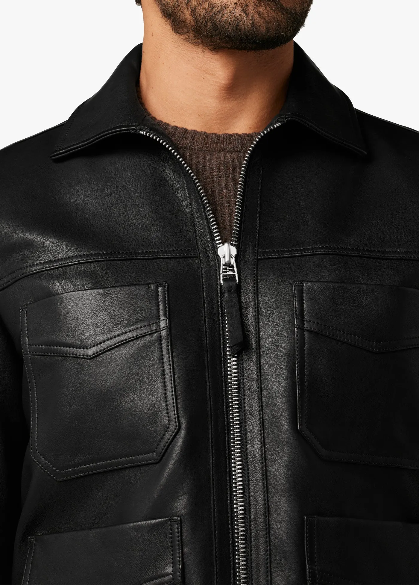 ELLIS LEATHER JACKET