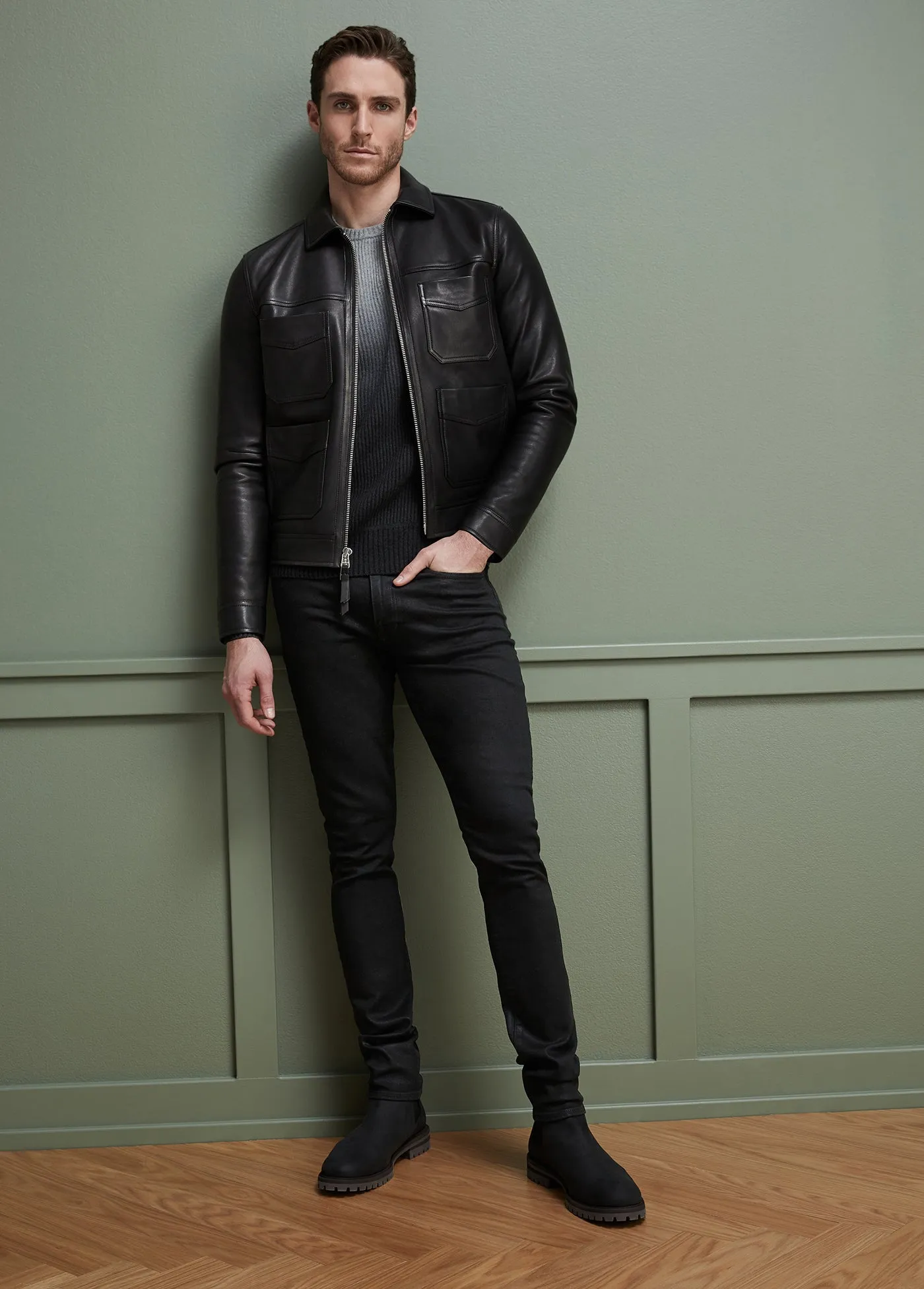 ELLIS LEATHER JACKET