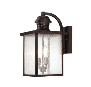 English Bronze Wall Lantern