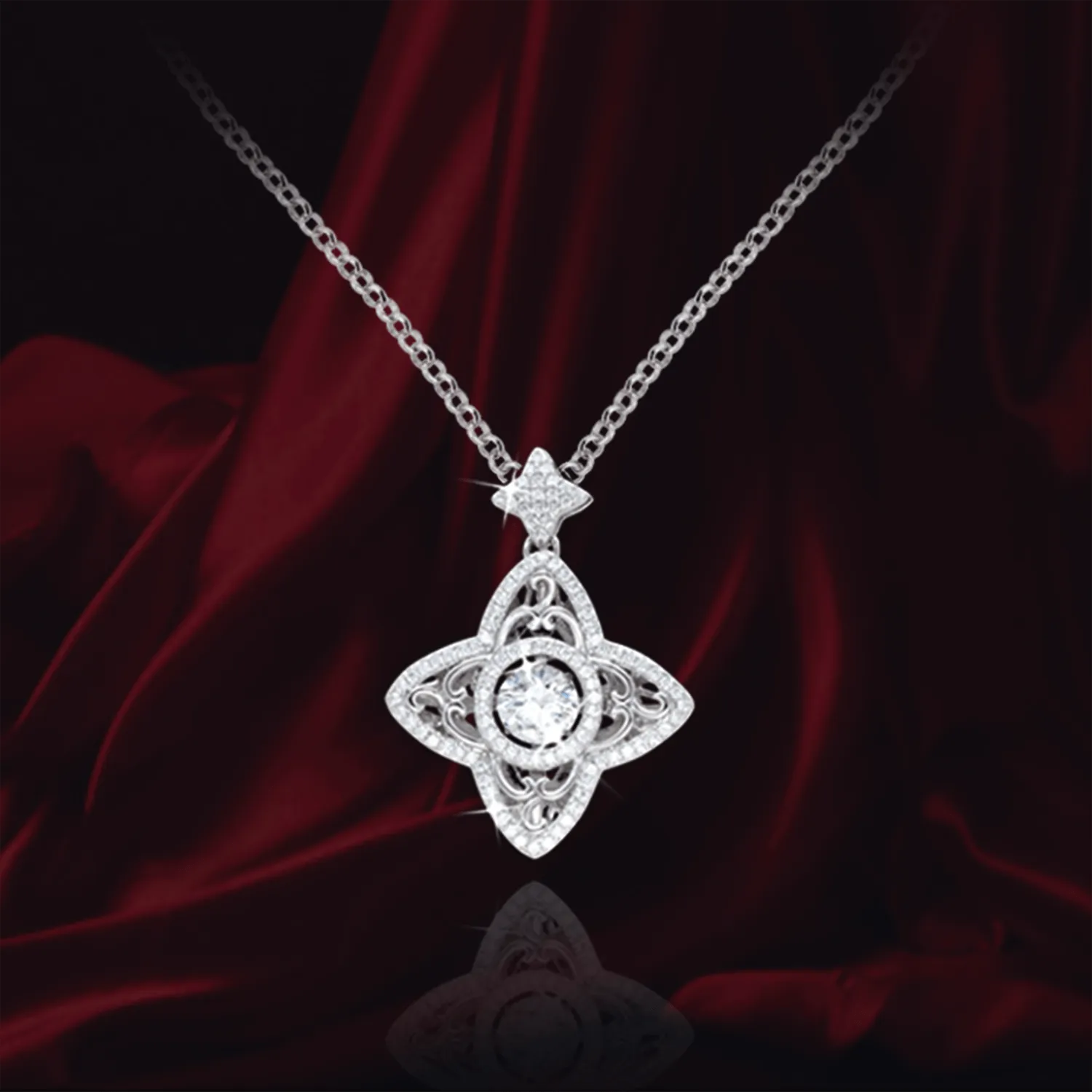 Four Pointed Star Pendant