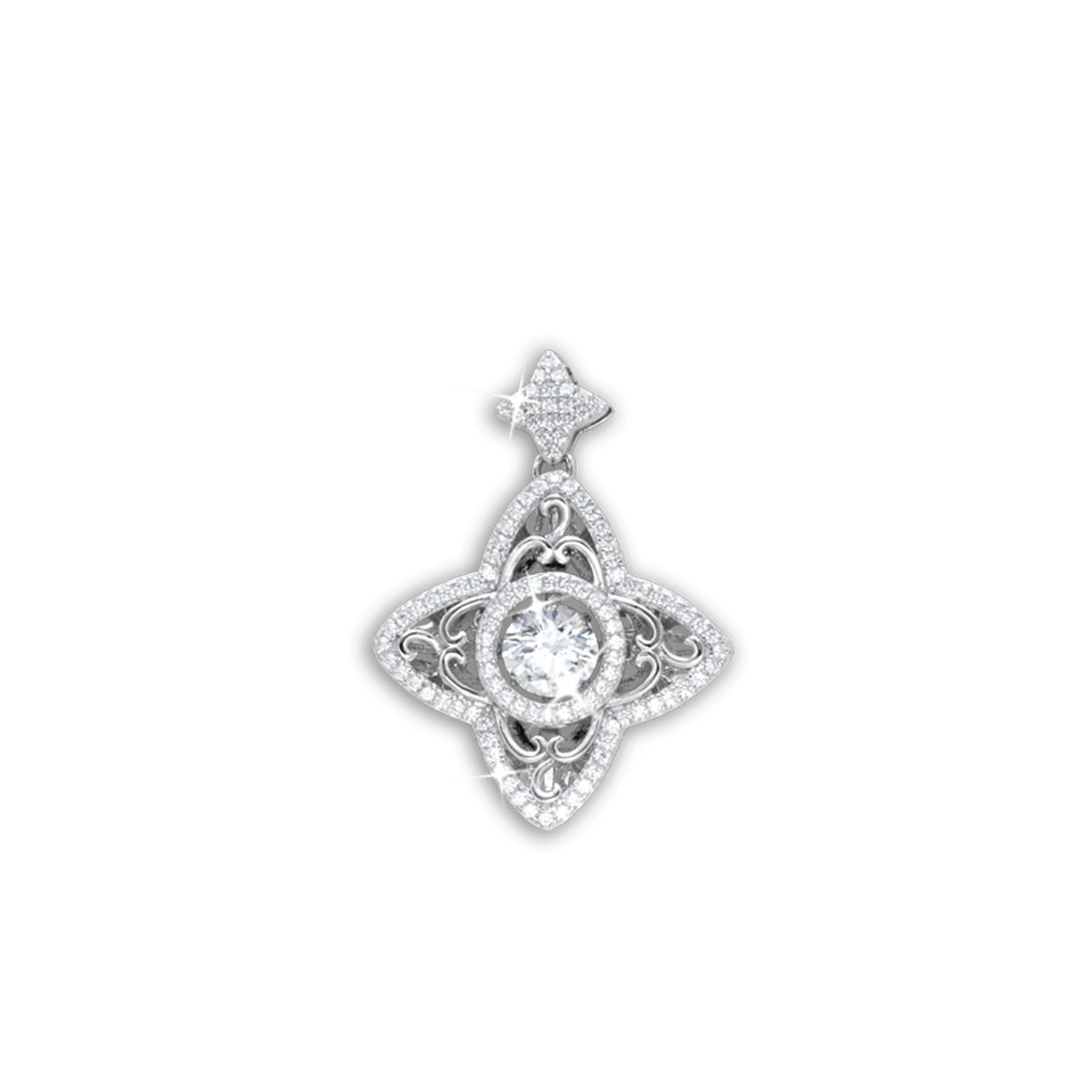 Four Pointed Star Pendant