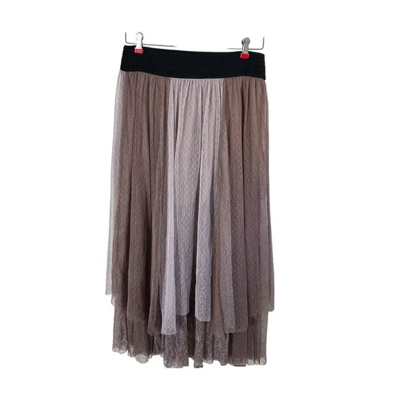 FREE PEOPLE Y2K *Blogger Favorite* Sugar Plum Fairy Tulle Layered Skirt