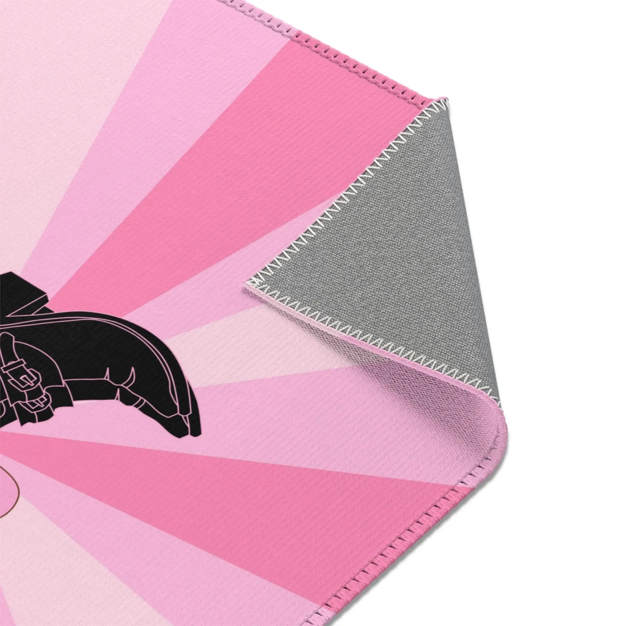 Funky Boots Pink Area Rug