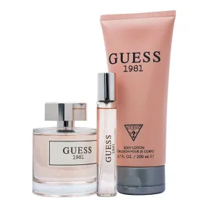 Guess 1981 Eau De Toilette Gift Set For Women, EDT 100ml   Body Lotion 200ml  Travel Spray 15ml | Turkey | Fragrance For Women