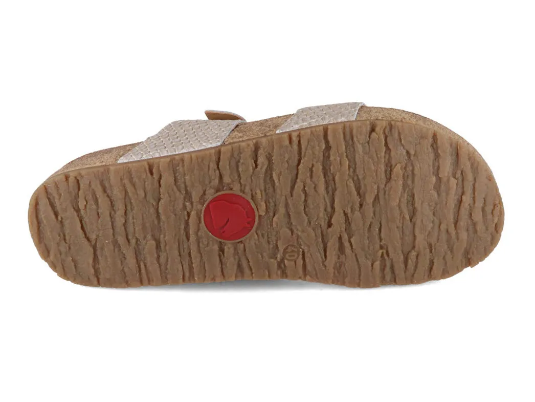 HAFLINGER Women Toe Separator Sandals 'Bio Juno', sand