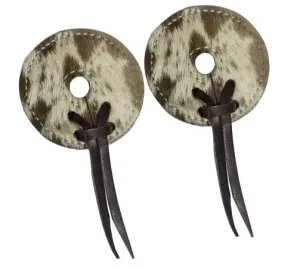 Hair on Cowhide Leather bit guards