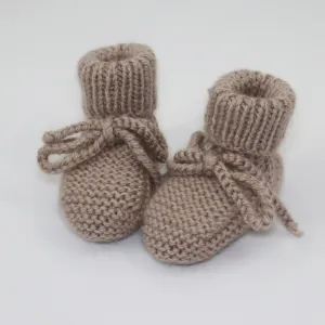Hand Knitted Booties v2