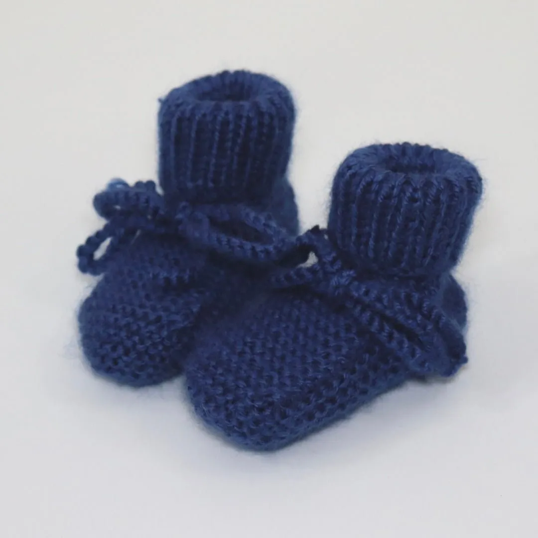 Hand Knitted Booties v2