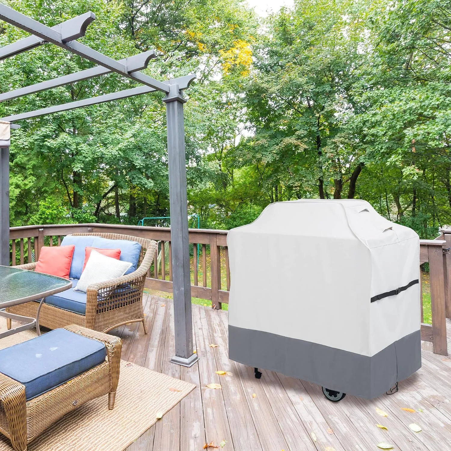 Heavy Duty Weather & UV-Resistant Patio Dinning Chair Cover