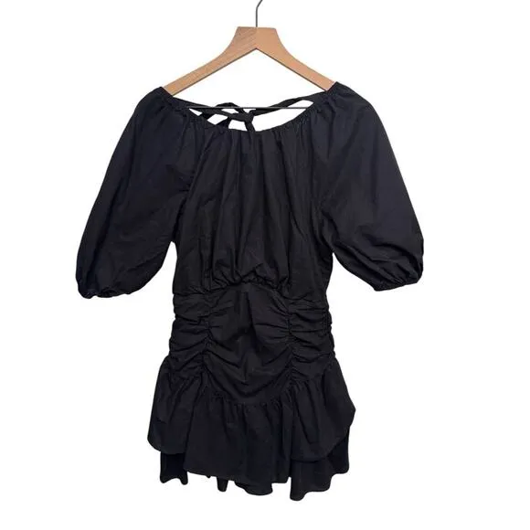 Hello Molly EMERALD EYES DRESS BLACK Size Small