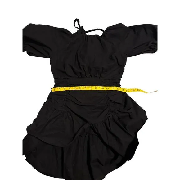 Hello Molly EMERALD EYES DRESS BLACK Size Small