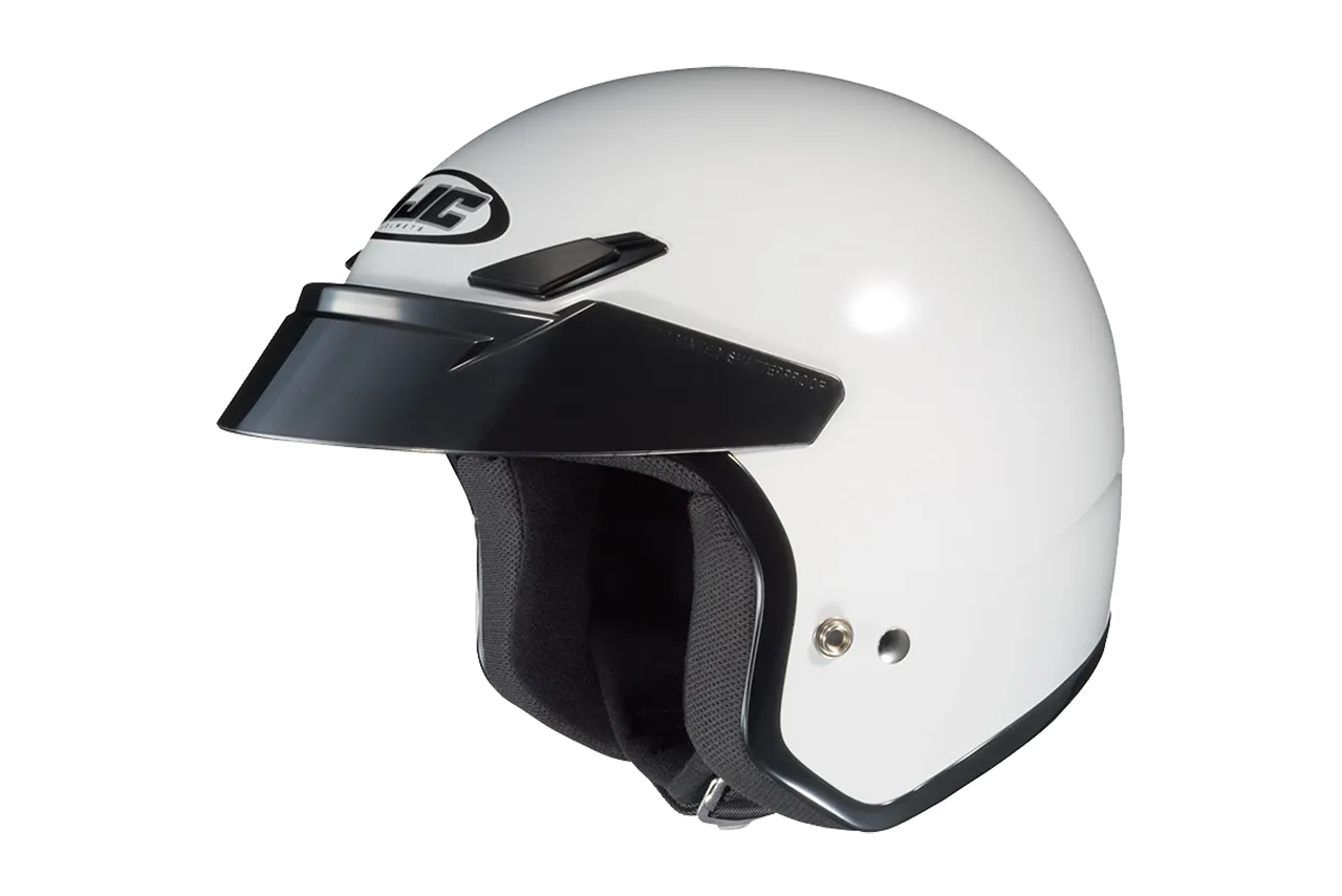 HJC CS-5N Open-Face Motorcycle/ATV/UTV Helmet - Solid Colors
