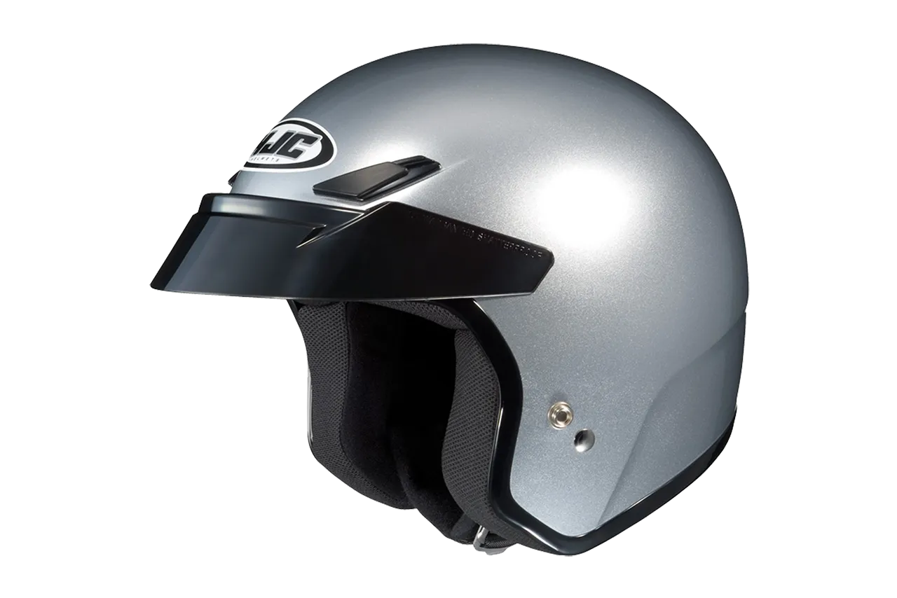 HJC CS-5N Open-Face Motorcycle/ATV/UTV Helmet - Solid Colors