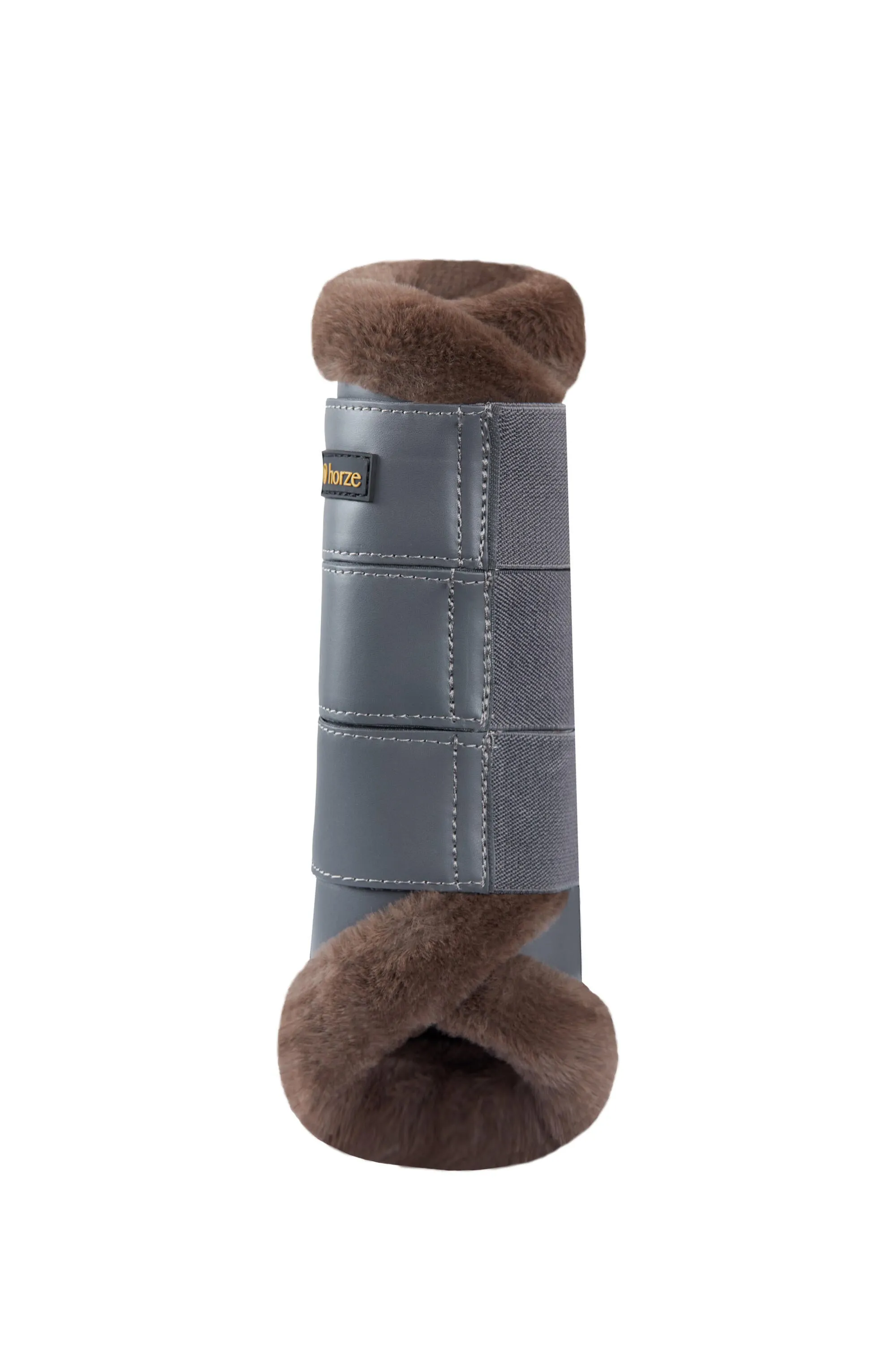 Horze Houston Brushing Boots Charcoal Grey