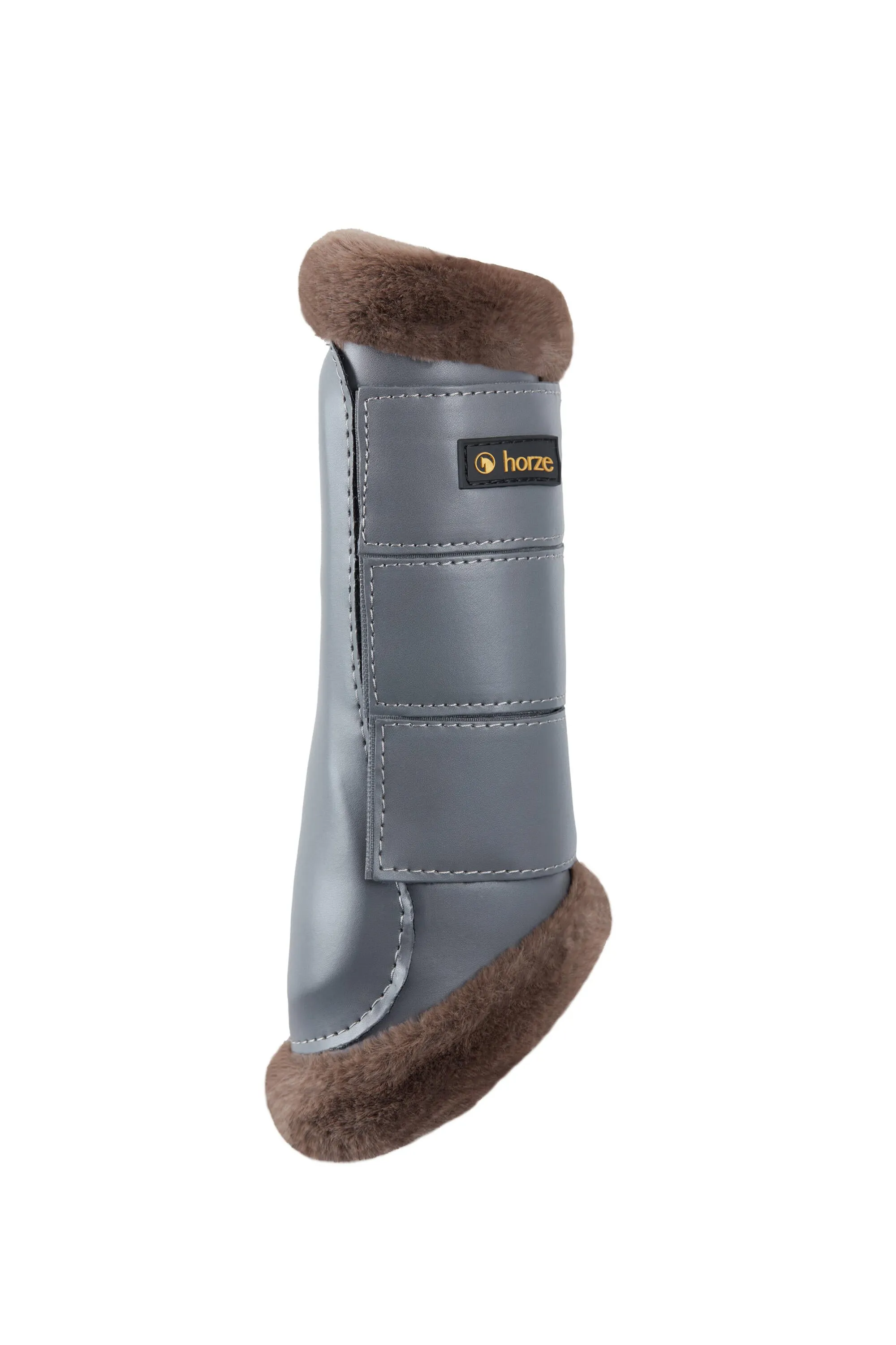 Horze Houston Brushing Boots Charcoal Grey