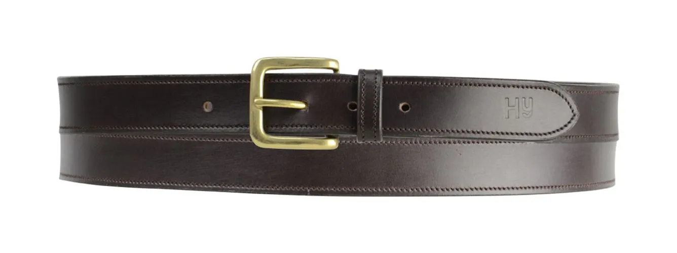 Hy Plain Leather Belt