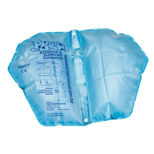 Inflatable Foot Cushion and Exercise Aid for Travel (Pair)