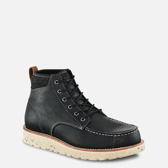 Irish Setter by Red Wing Shoes 3917 Setter Fifty 6" Lace Up Black Leather Boot A3917