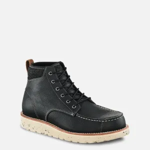 Irish Setter by Red Wing Shoes 3917 Setter Fifty 6" Lace Up Black Leather Boot A3917