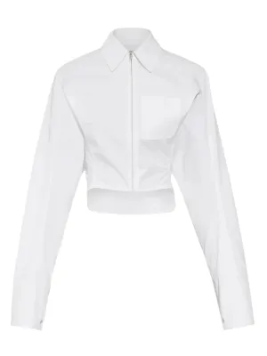 Jacquemus La Chemise Mirada in White