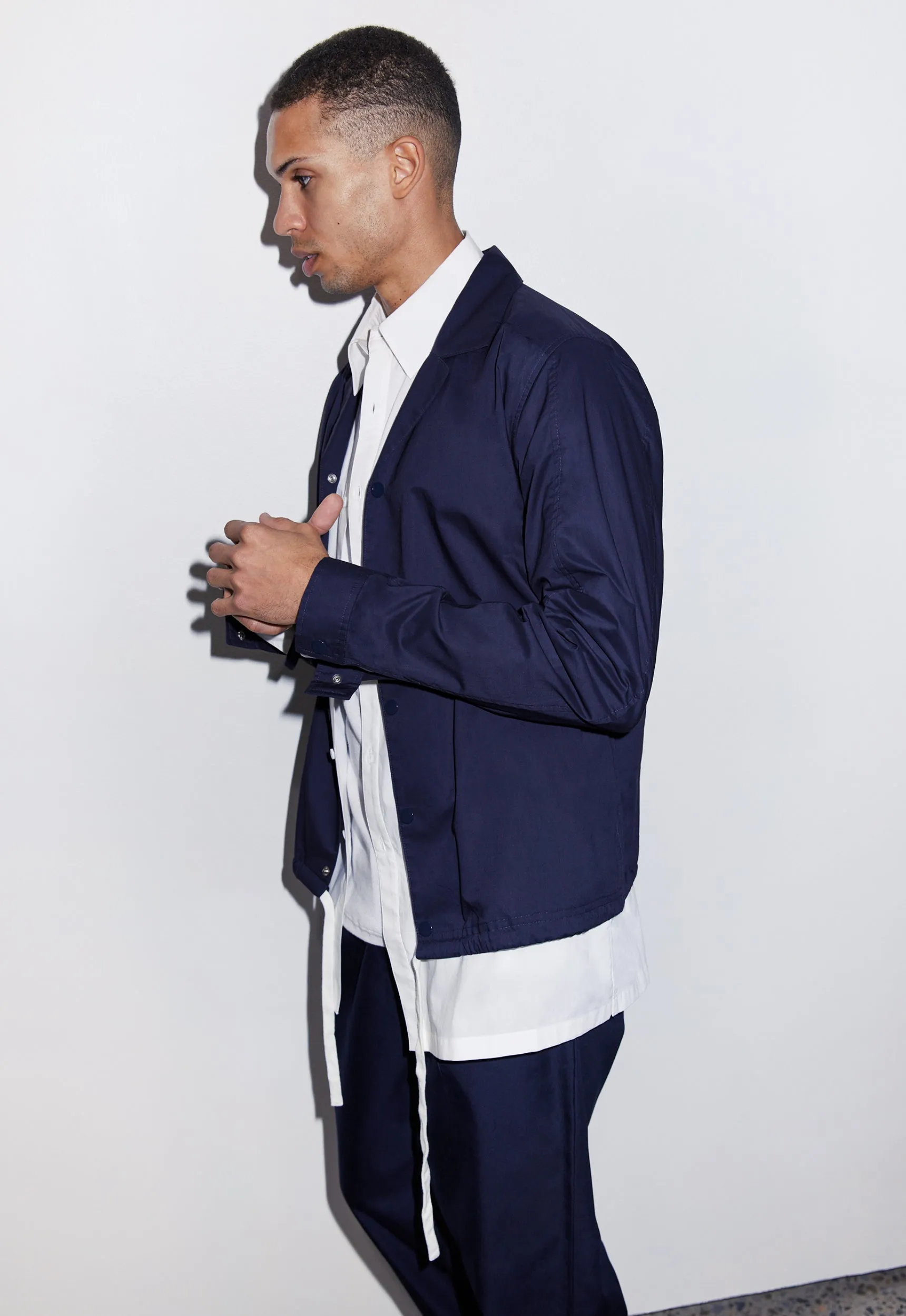 Jaq Cotton Jacket - Inkwell