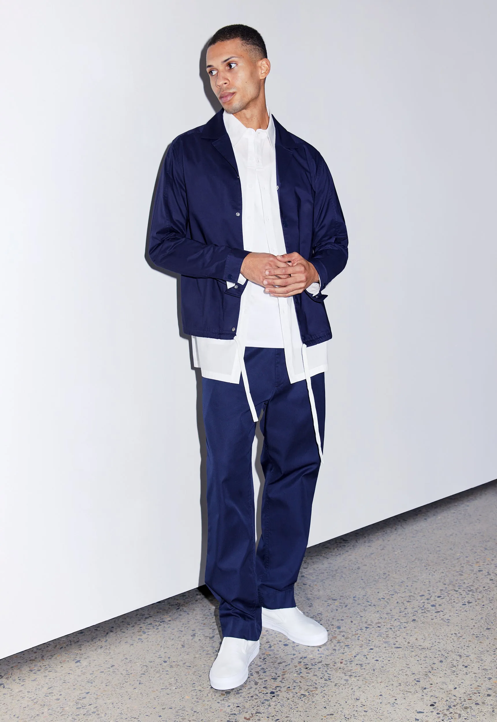 Jaq Cotton Jacket - Inkwell