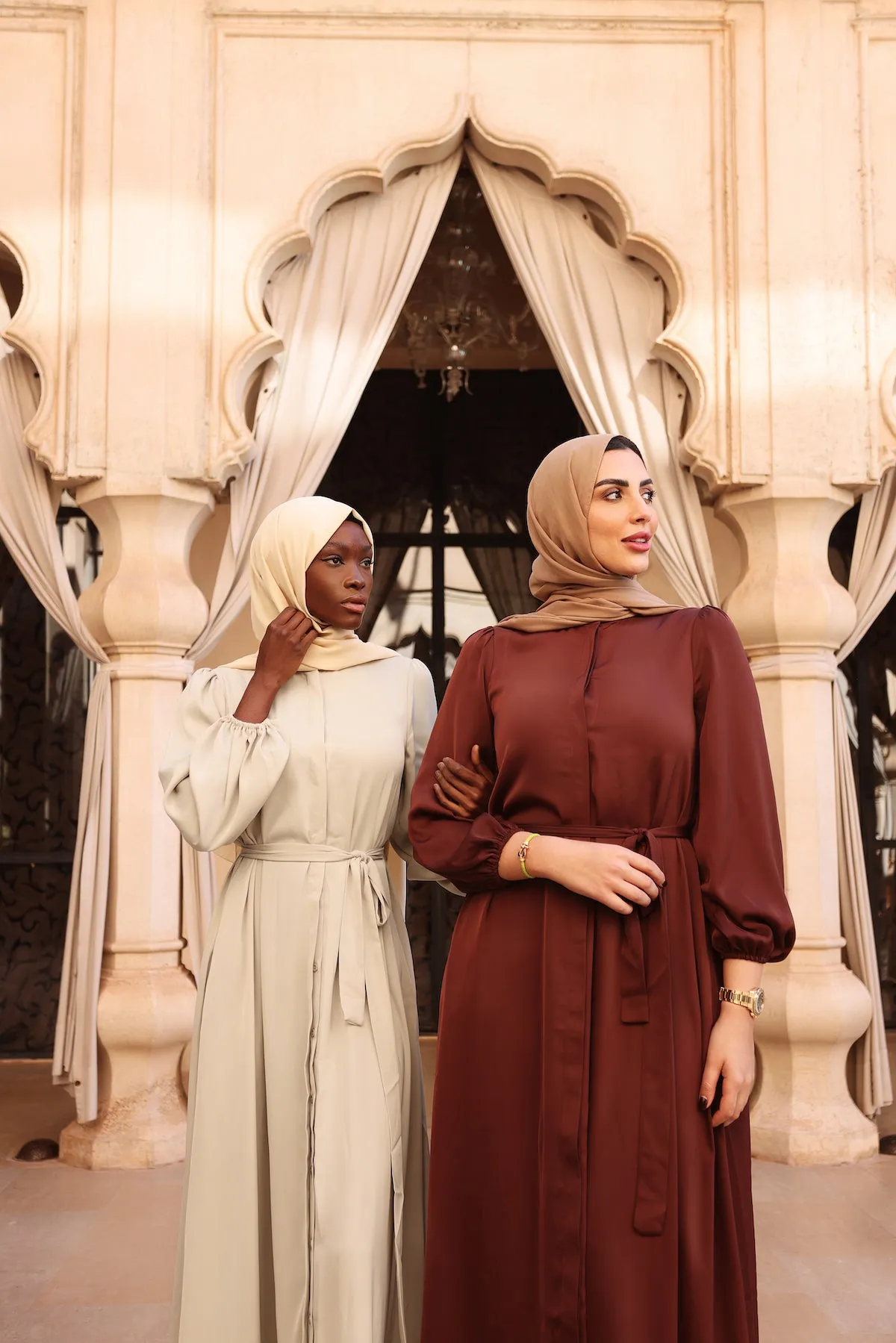 Jeddah Maxi Dress - Rosewood