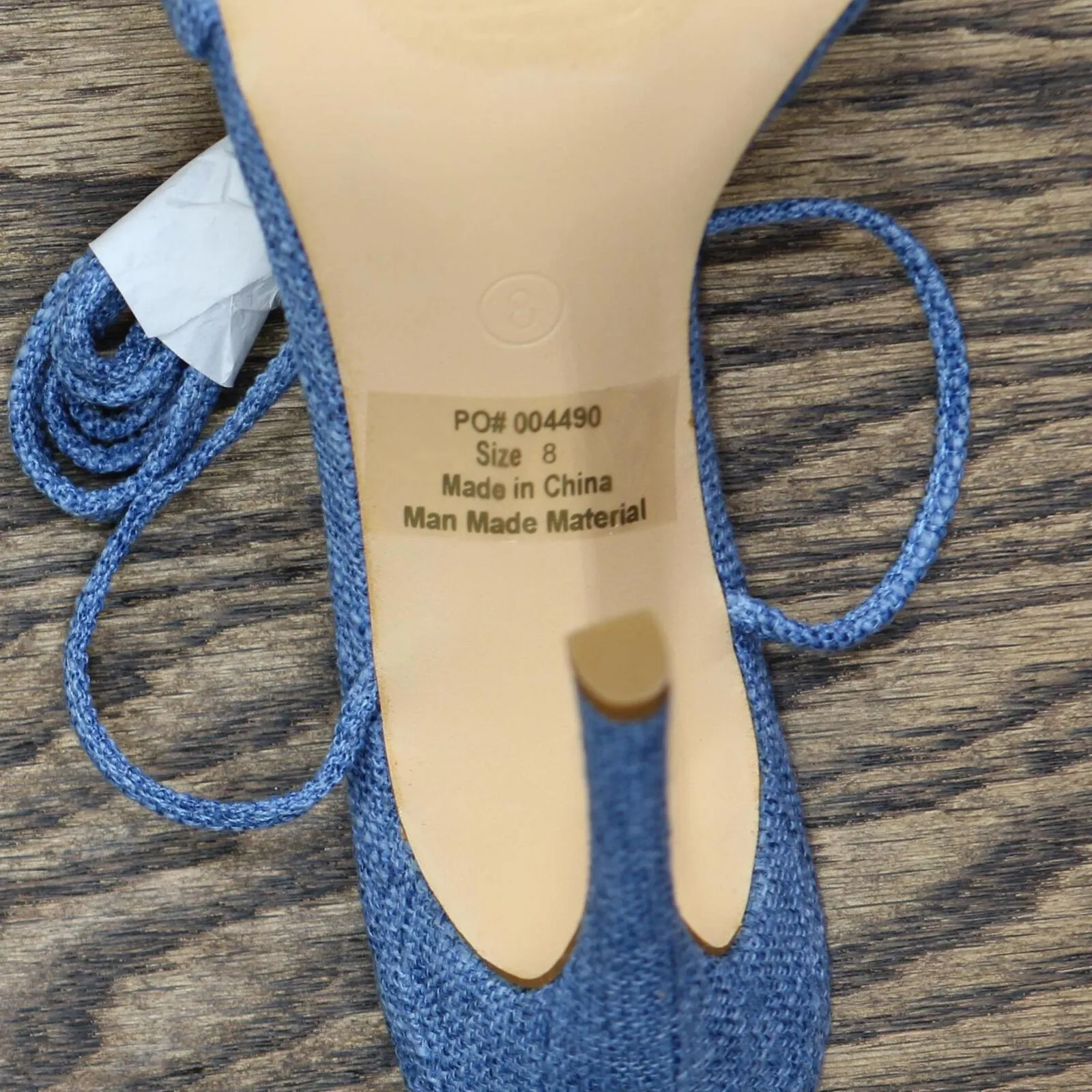 Journee Collection Womens Edelie Tru Comfort Foam High Stiletto Sandals Blue 8M