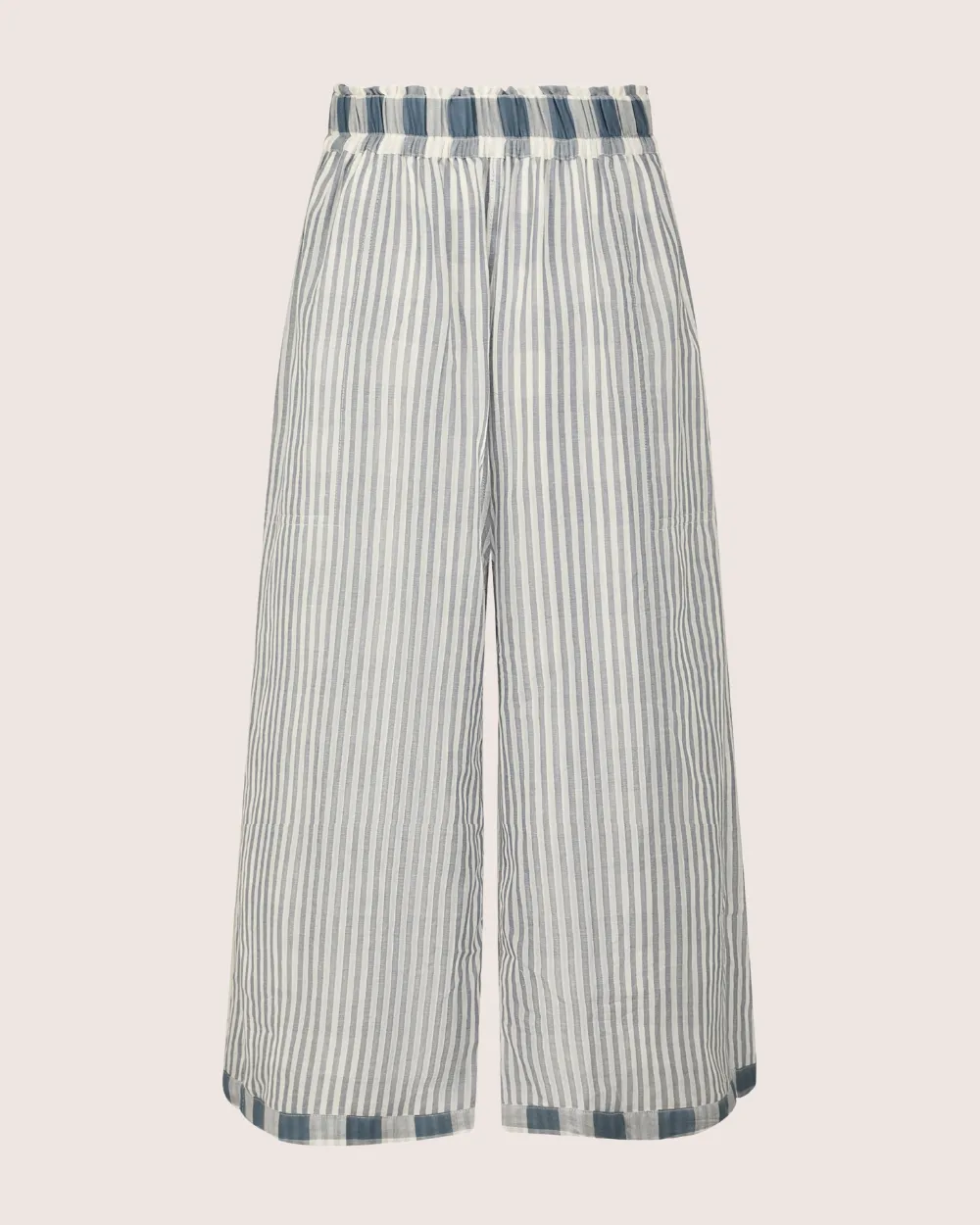 Judy Reversible Blue Check Trousers