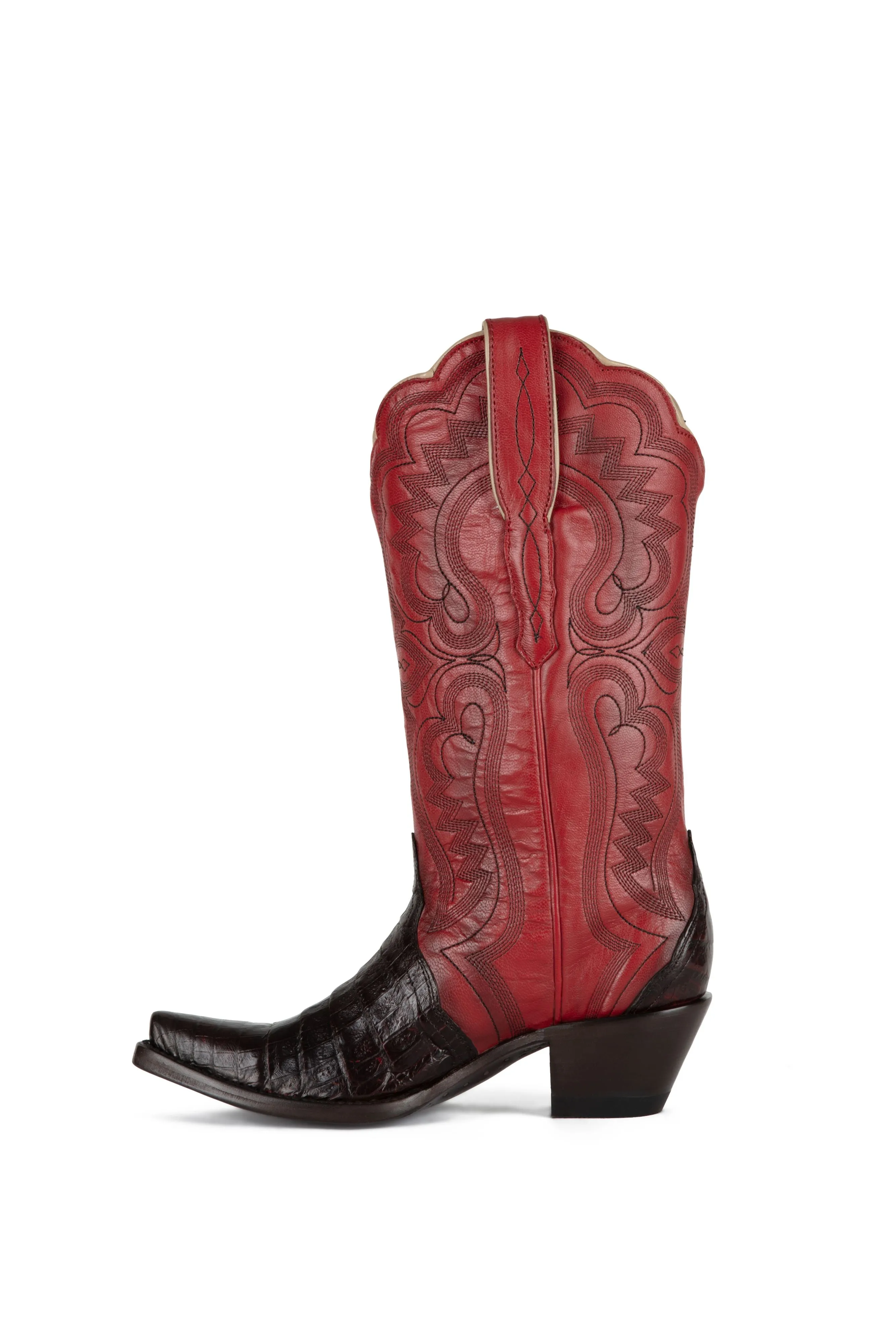 Juliet Caiman - Pointed Toe - Black Cherry