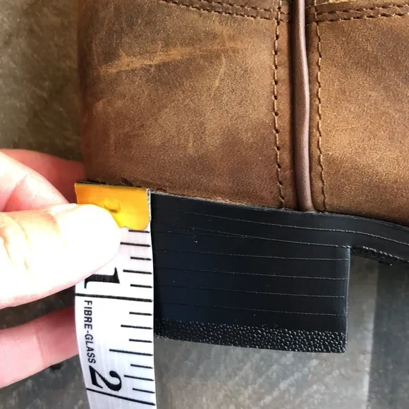 Justin boots youth brown leather