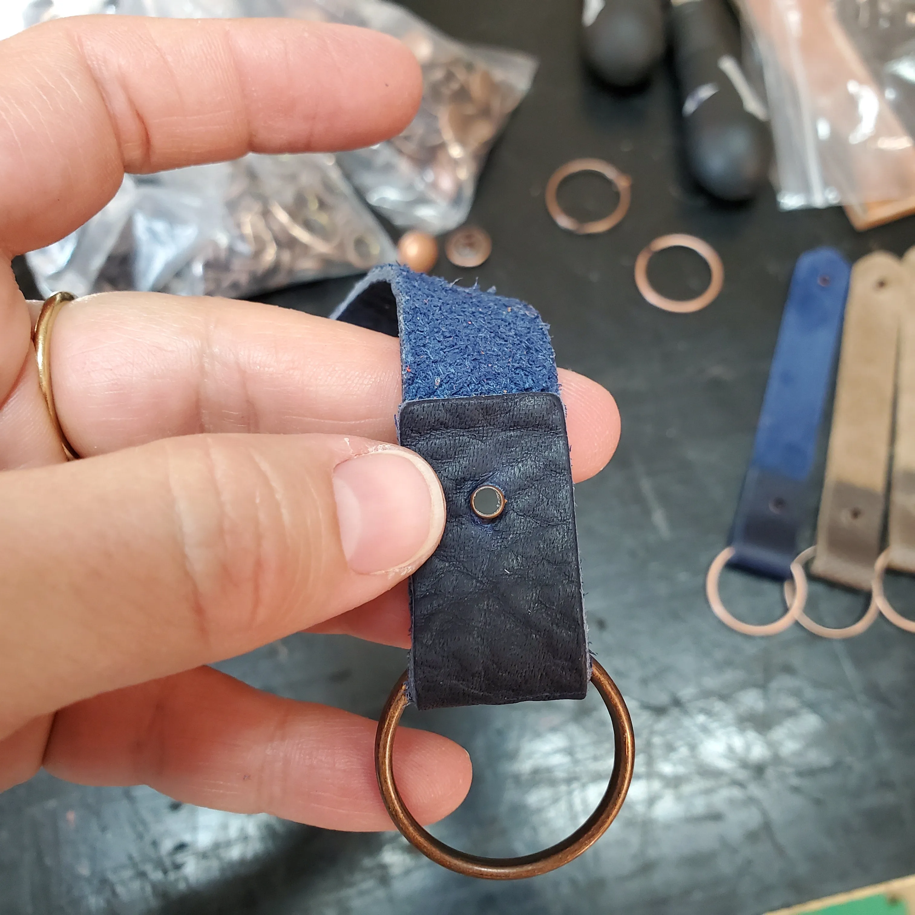 Keyfob with Keyring