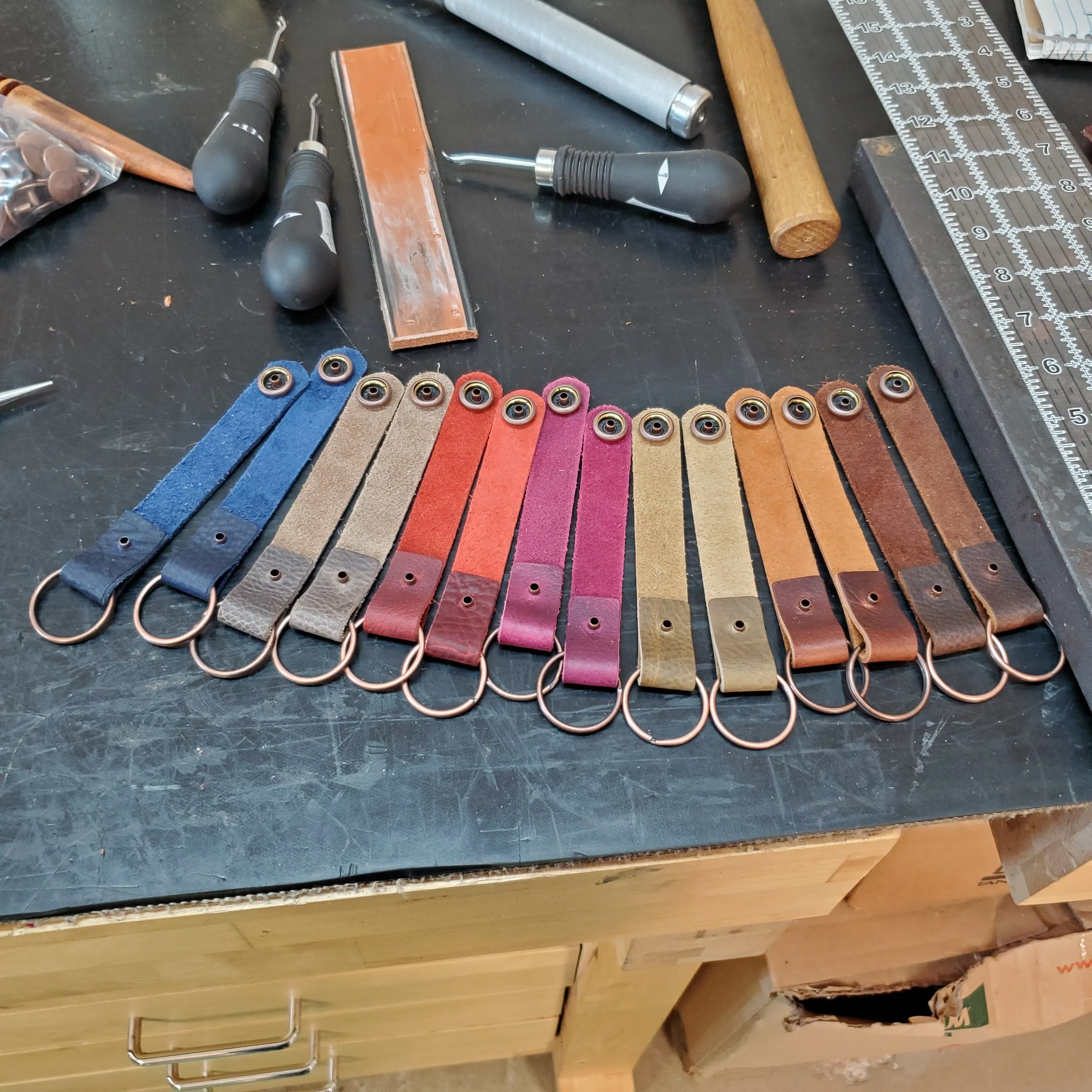 Keyfob with Keyring