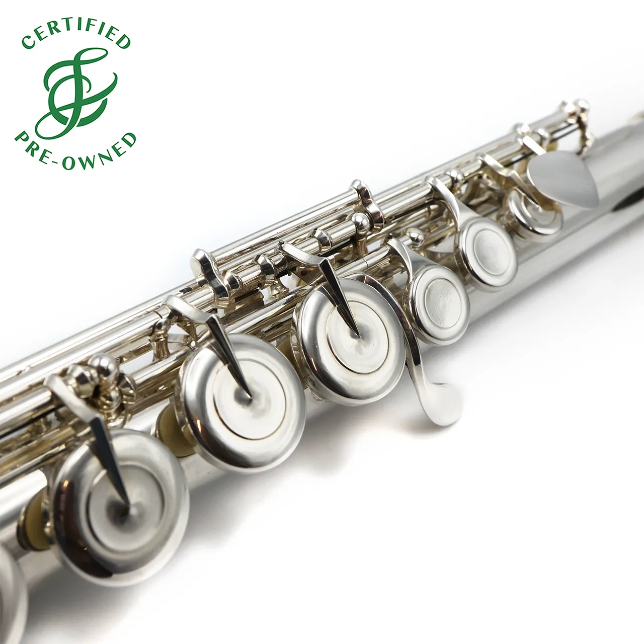 Kingma Alto Flute #119 - Solid silver tubing, curved headjoint