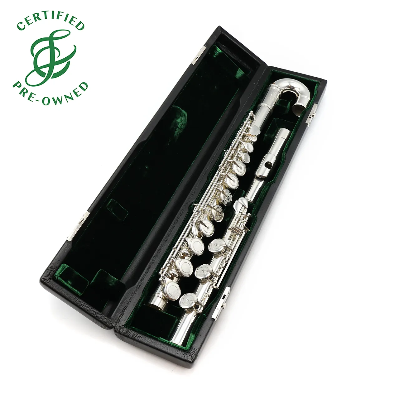 Kingma Alto Flute #119 - Solid silver tubing, curved headjoint