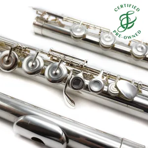Kingma Alto Flute #119 - Solid silver tubing, curved headjoint