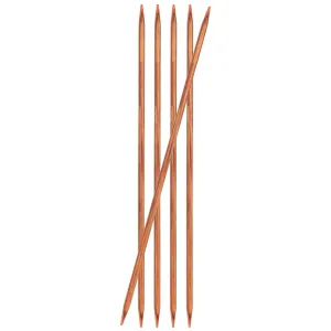 Knit Pro - Double Pointed Knitting Needles - 20cm DPN's - Ginger - 5.5mm