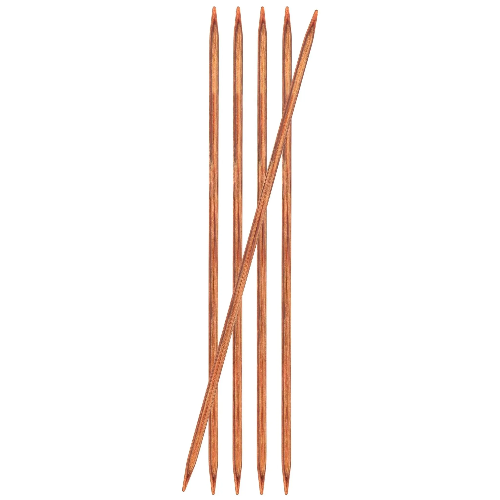 Knit Pro - Double Pointed Knitting Needles - 20cm DPN's - Ginger - 5.5mm