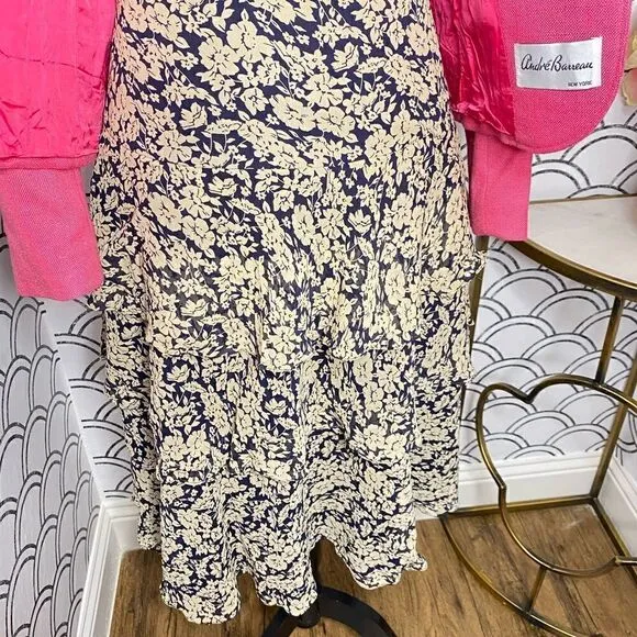 Lauren Ralph Lauren Modern Maasai Ruffle Midi Skirt