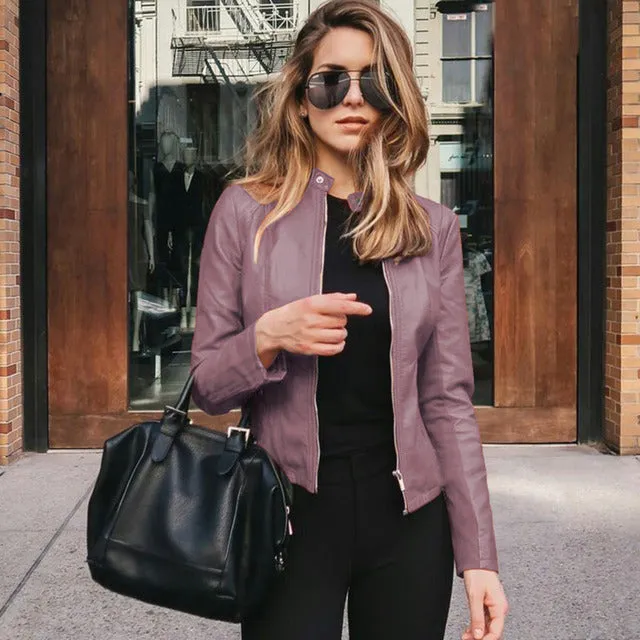 Leather Jacket | Blue | Stylish and Timeless