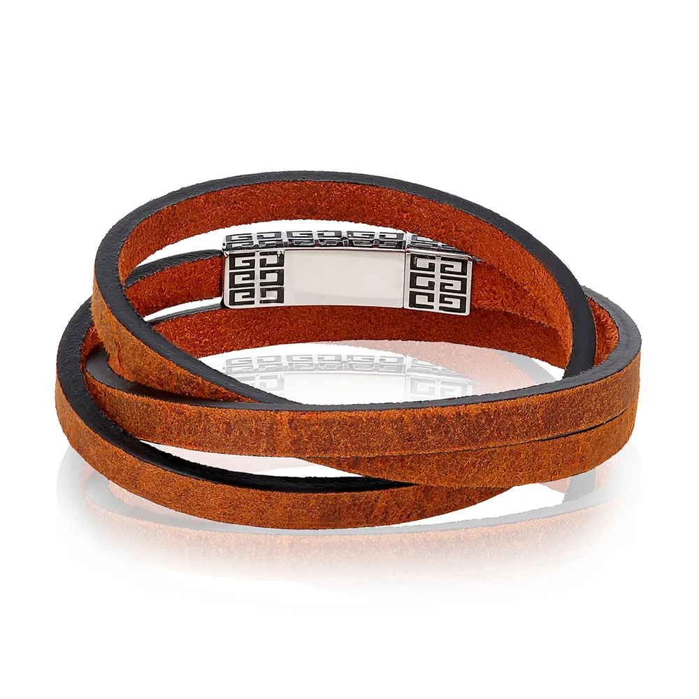 Leather Wrap Bracelet
