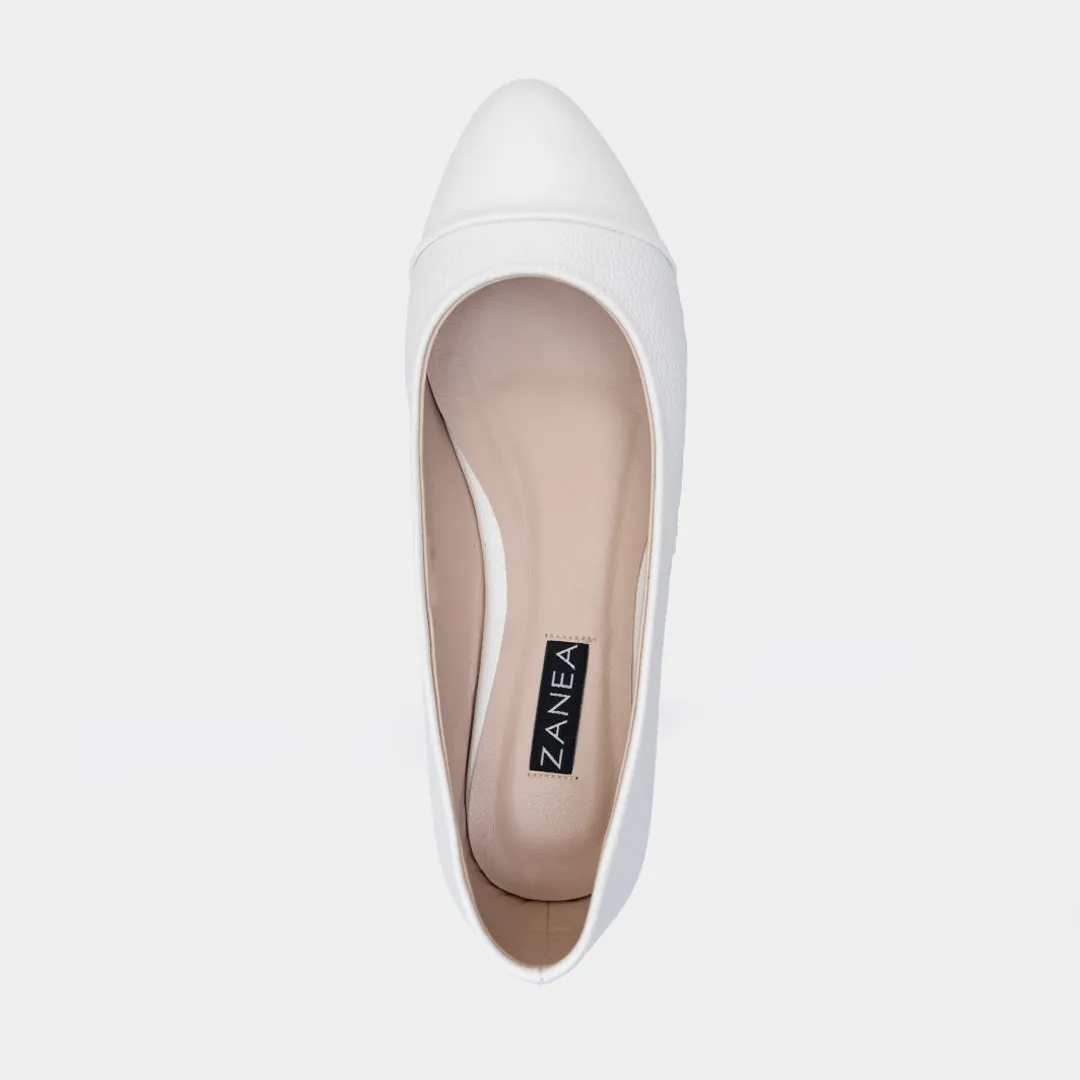 Lennon Flats (White)
