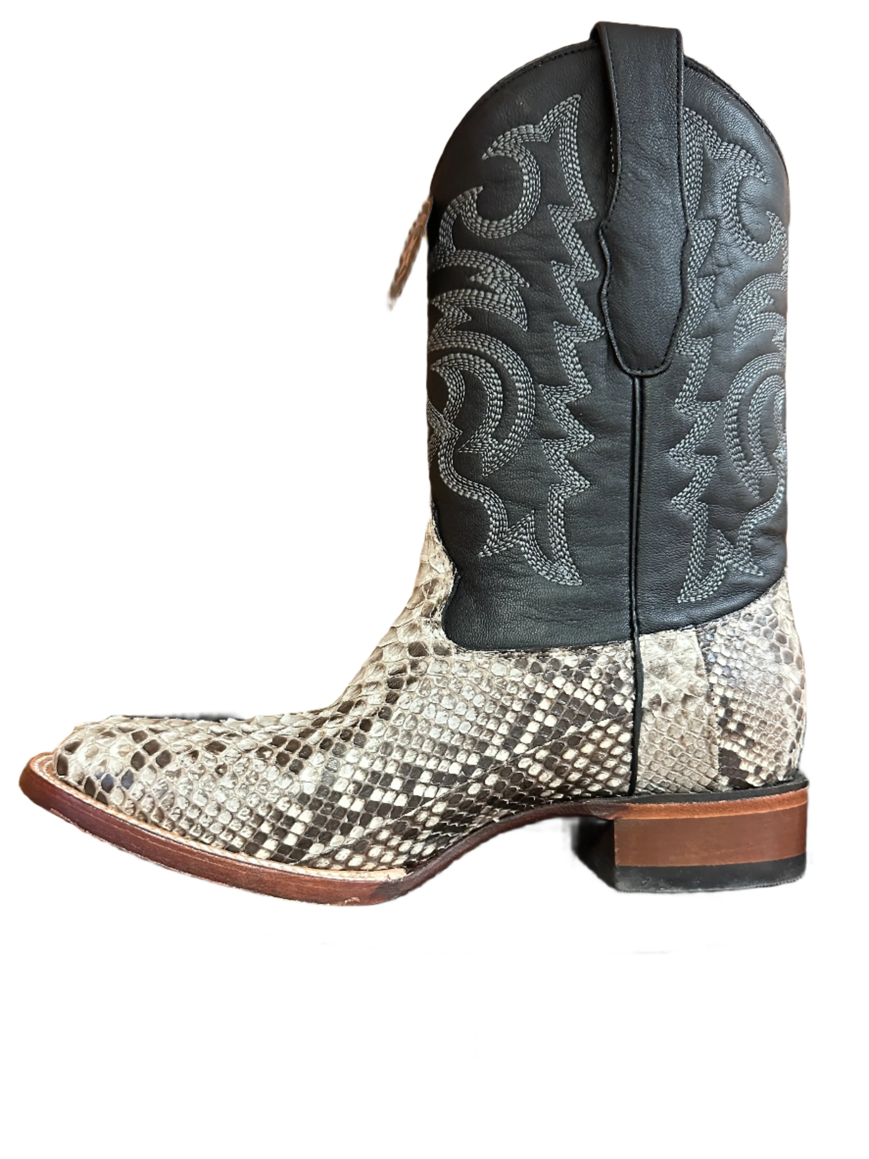 Los Altos Men's Boots - Python Square Toe