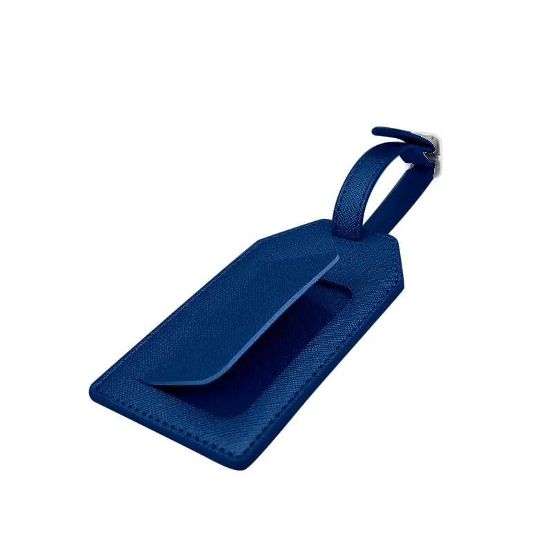 Lotta Pieces | Stylish Leather Luggage Tag With Window