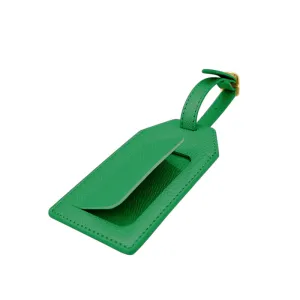 Lotta Pieces | Stylish Leather Luggage Tag With Window
