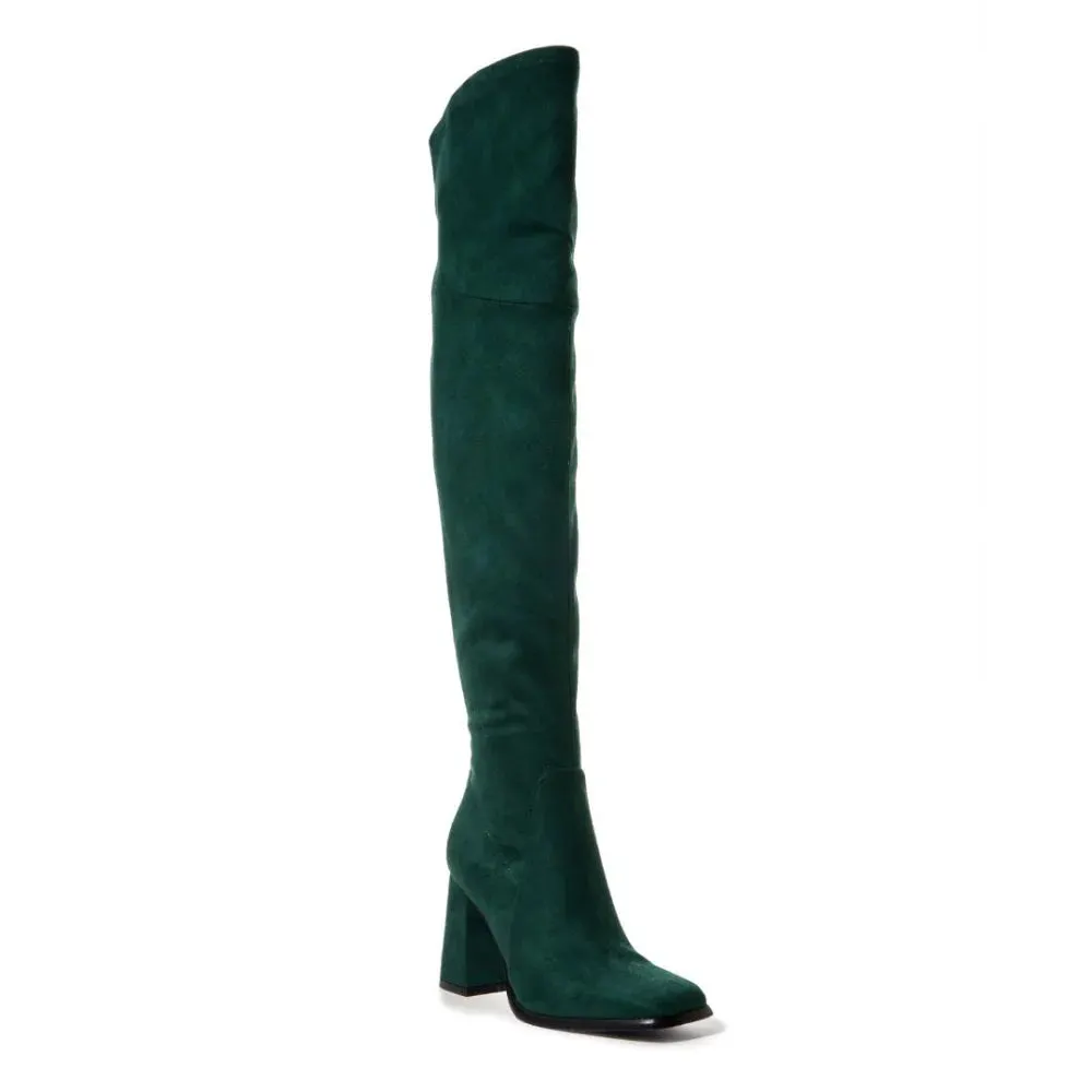 Marc Fisher Denki Boot Womens - GRN